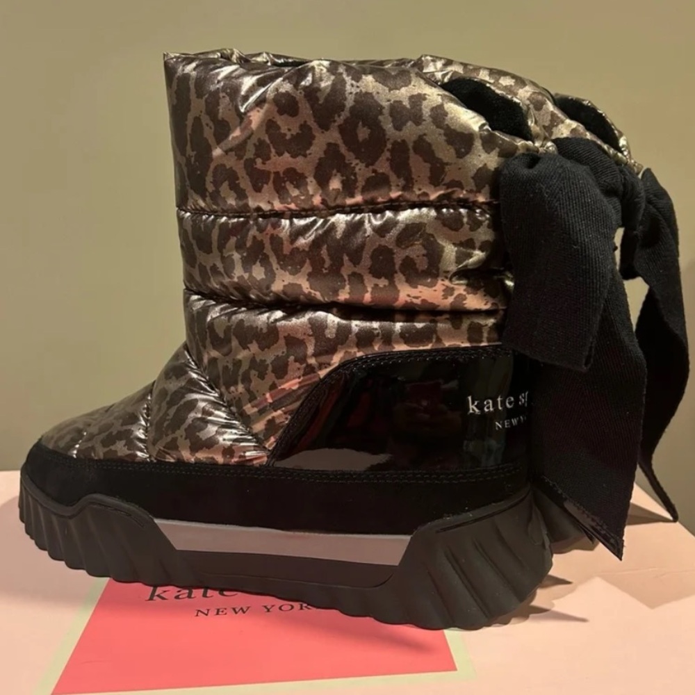 Kate Spade Frosty Leopard Boots